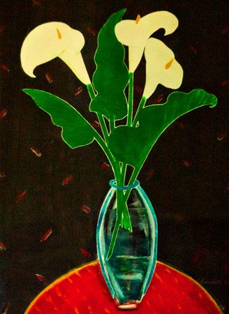 Calla Lillies by Gail Paradise