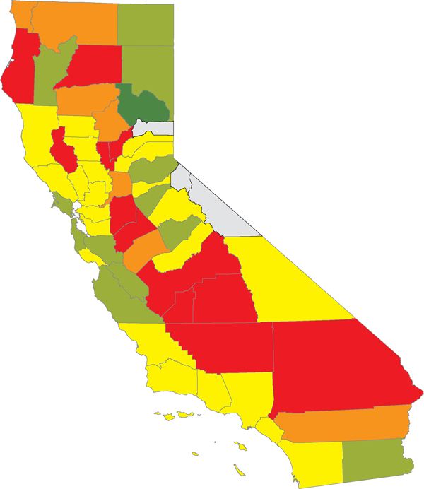 ca map